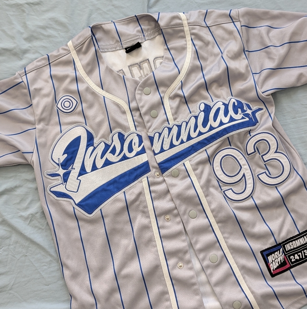 Insomniac Baseball Jersey